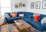 Modern apartment with a pole for buy